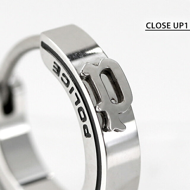 ポリス ピアス メンズ ブランド ステンレススチール フープ 片耳用 26399ESS01 シルバー アクセサリー 26399ESS01