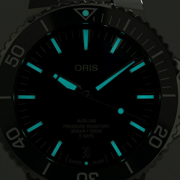 オリス 腕時計 アクイス デイト キャリバー400 43.5mm 01 400 7763 4135-07 8 24 09PEB ORIS 時計 自動巻き 新品 400-7763-4135M