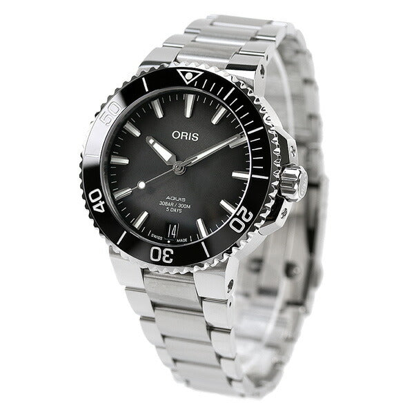 オリス 腕時計 アクイス デイト キャリバー400 41.5mm 01 400 7769 4154-07 8 22 09PEB ORIS 時計 自動巻き 新品 400-7769-4154M