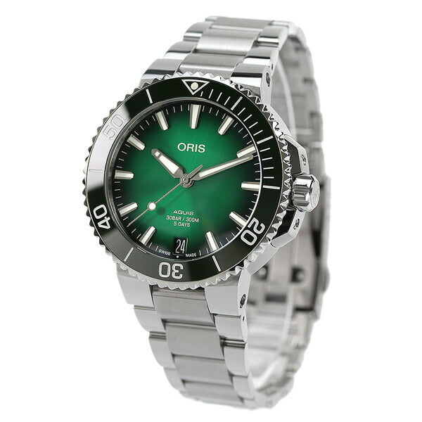 オリス 腕時計 アクイス デイト キャリバー400 41.5mm 01 400 7769 4157-07 8 22 09PEB ORIS 時計 自動巻き 新品 400-7769-4157M