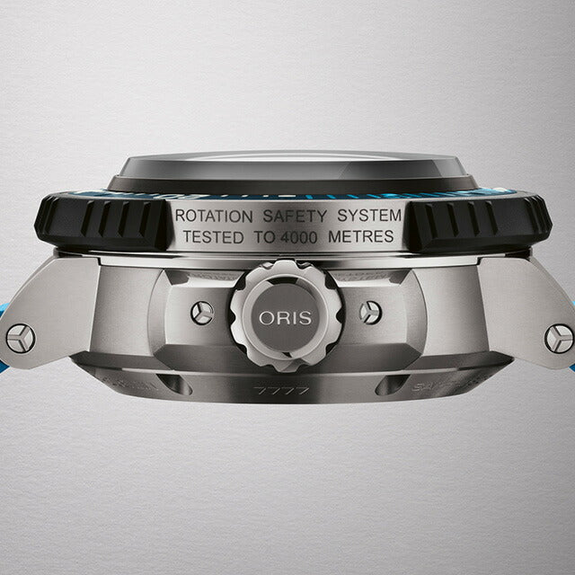 オリス 時計 アクイス プロ キャリバー400 49.5mm 01 400 7777 7155-Set ORIS 腕時計 自動巻き チタン 新品 400-7777-7155SET