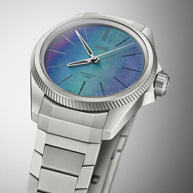 オリス 腕時計 プロパイロット X キャリバー400 レーザー 39mm 01 400 7778 7150-07 7 20 01TLC ORIS 時計 自動巻き チタン 新品 400-7778-7150MB