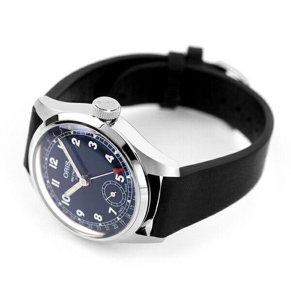 オリス 腕時計 ビッグクラウン ポインターデイト キャリバー403 38mm 01 403 7776 4065-07 5 19 11 ORIS 時計 自動巻き 新品 403-7776-4065LBK