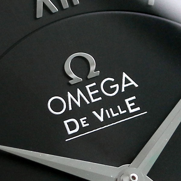 オメガ デビル プレステージ 36.8mm 自動巻き 機械式 クロノメーター 424.10.37.20.01.001 OMEGA メンズ 腕時計 ブランド スイス製 ブラック 新品 時計 424-10-37-20-01-001