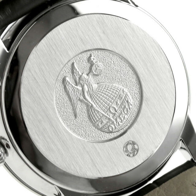 オメガ デビル プレステージ 27mm クオーツ 腕時計 ブランド レディース ダイヤモンド OMEGA 424.13.27.60.52.002 アナログ シルバー ブラック 黒 スイス製 424-13-27-60-52-002