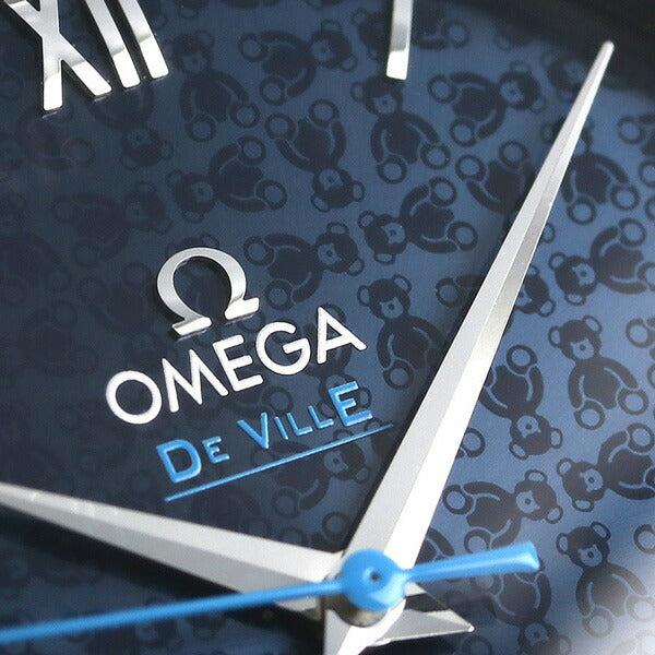 オメガ デビル プレステージ オービス 39.5mm テディベア 424.13.40.20.03.003 OMEGA 自動巻き メンズ 腕時計 時計 424-13-40-20-03-003
