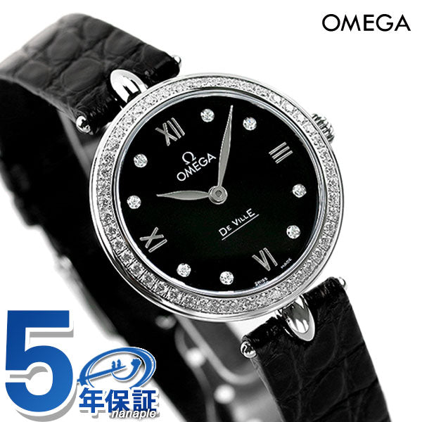 オメガ 時計 デビル プレステージ デュードロップ 27mm ダイヤモンド 424.18.27.60.51.001 レディース OMEGA 腕時計 ブランド 新品 424-18-27-60-51-001