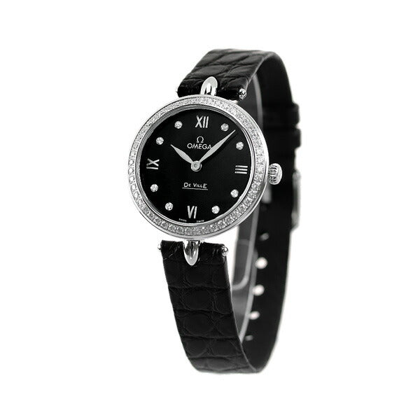 オメガ 時計 デビル プレステージ デュードロップ 27mm ダイヤモンド 424.18.27.60.51.001 レディース OMEGA 腕時計 ブランド 新品 424-18-27-60-51-001