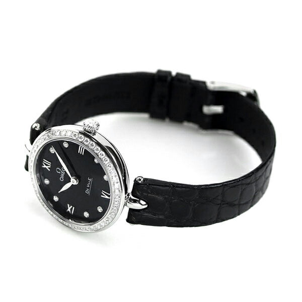 オメガ 時計 デビル プレステージ デュードロップ 27mm ダイヤモンド 424.18.27.60.51.001 レディース OMEGA 腕時計 ブランド 新品 424-18-27-60-51-001