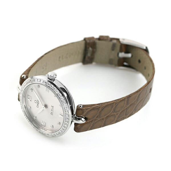 オメガ 時計 デビル プレステージ デュードロップ 27mm ダイヤモンド 424.18.27.60.52.001 レディース OMEGA 腕時計 ブランド 新品 424-18-27-60-52-001