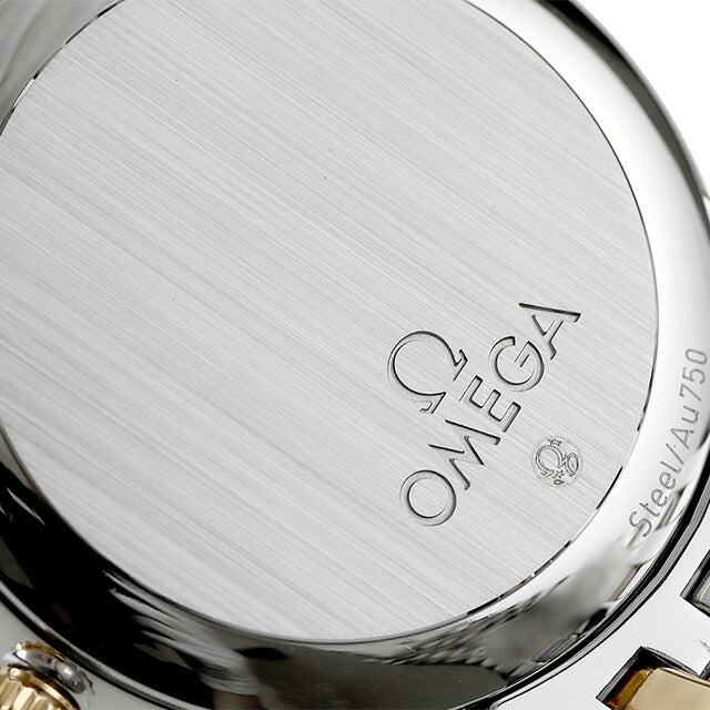 オメガ デビル 37mm 自動巻き K18 機械式 腕時計 ブランド メンズ ダイヤモンド OMEGA 424.20.37.20.58.001 アナログ ゴールド スイス製 424-20-37-20-58-001