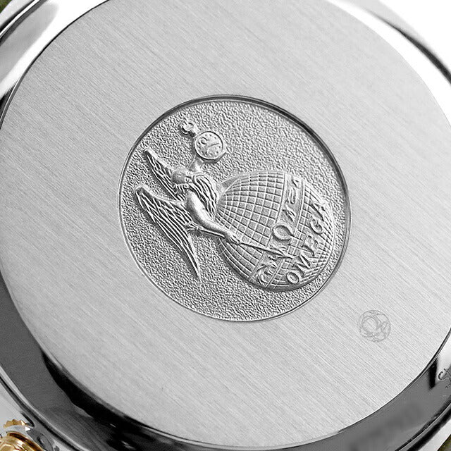 オメガ デビル プレステージ 39.5mm 自動巻き 腕時計 ブランド メンズ OMEGA 424.23.40.20.02.004 アナログ シルバー ダークグリーン 424-23-40-20-02-004