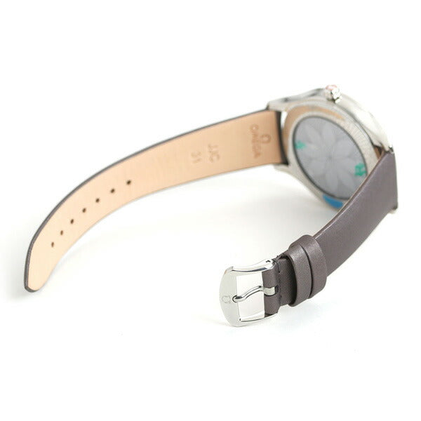 オメガ デビル トレゾア 39mm ダイヤモンド レディース 腕時計 ブランド 428.17.39.60.02.001 OMEGA シルバー×グレー 428-17-39-60-02-001