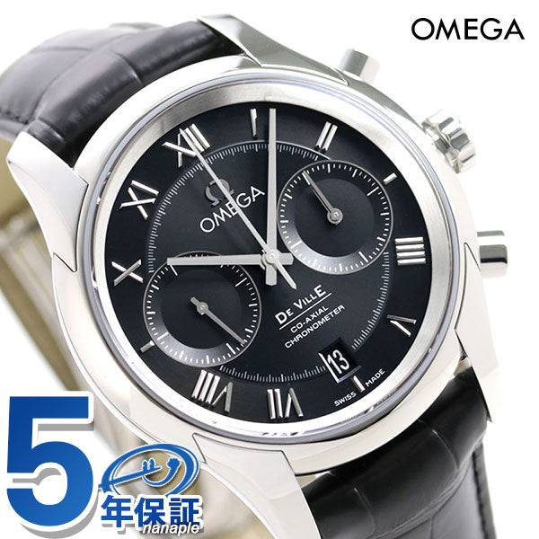 オメガ デビル コーアクシャル クロノグラフ 42mm メンズ 腕時計 ブランド 431.13.42.51.01.001 OMEGA 新品 431-13-42-51-01-001