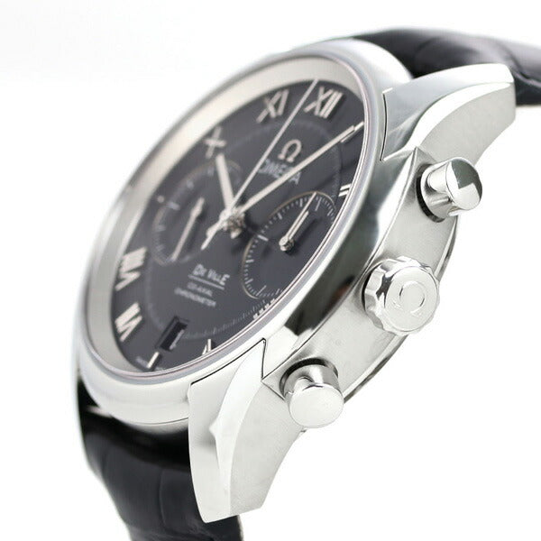 オメガ デビル コーアクシャル クロノグラフ 42mm メンズ 腕時計 ブランド 431.13.42.51.01.001 OMEGA 新品 431-13-42-51-01-001
