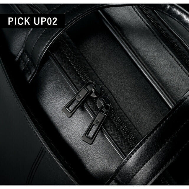 サムソナイト ビジネスバッグ メンズ ブランド LEATHER BUS CASES レザー 43118-1041 ブラック バッグ 43118-1041