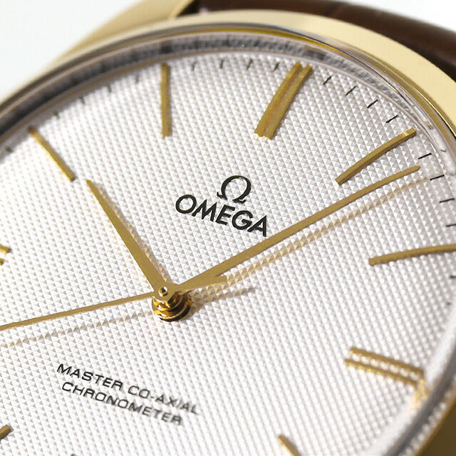 オメガ デ・ヴィル トレゾア 40mm 手巻き 腕時計 ブランド メンズ OMEGA 432.53.40.21.02.001 アナログ シルバー ブラウン スイス製 432-53-40-21-02-001