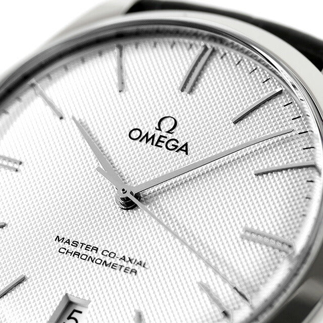 オメガ デ・ヴィル トレゾア 40mm 手巻き 腕時計 ブランド メンズ OMEGA 432.53.40.21.02.004 アナログ シルバー ブラック 黒 スイス製 432-53-40-21-02-004