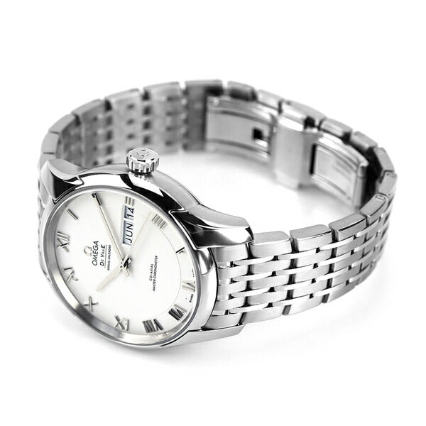 オメガ デビル アワービジョン コーアクシャル アニュアル カレンダー 41mm 自動巻き メンズ 腕時計 ブランド 433.10.41.22.02.001 OMEGA 新品 433-10-41-22-02-001