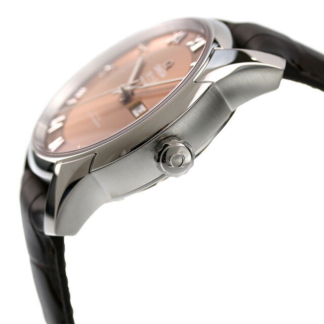オメガ デビル アワービジョン 41mm 自動巻き 腕時計 メンズ 革ベルト OMEGA 433.13.41.22.10.001 アナログ ブラウン ダークブラウン スイス製 433-13-41-22-10-001