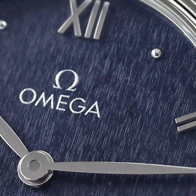 オメガ デビル プレステージ 27mm クォーツ 電池式 腕時計 ブランド レディース OMEGA 434.10.28.60.03.002 アナログ ブルー スイス製 434-10-28-60-03-002