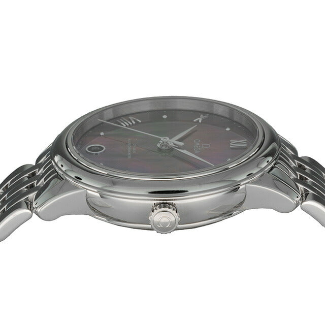 オメガ デ・ヴィル プレステージ 34mm 自動巻き 腕時計 ブランド レディース OMEGA 434.10.34.20.07.001 アナログ グレーシェル スイス製 434-10-34-20-07-001