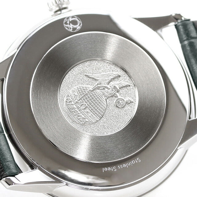 オメガ デ・ヴィル プレステージ 30mm クォーツ 電池式 腕時計 ブランド レディース ダイヤモンド OMEGA 434.13.30.60.60.001 アナログ ダークグリーン スイス製 434-13-30-60-60-001