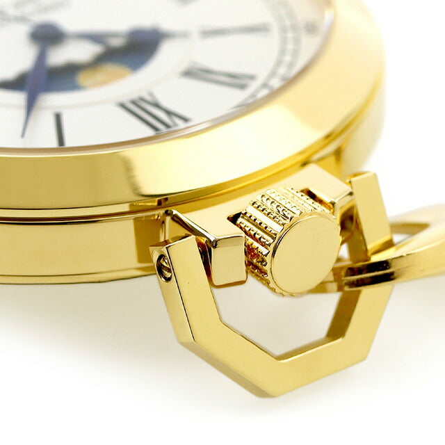 アエロウォッチ クオーツ 懐中時計 AEROWATCH 44829 JA01 アナログ ホワイト 白 スイス製 44829-JA01