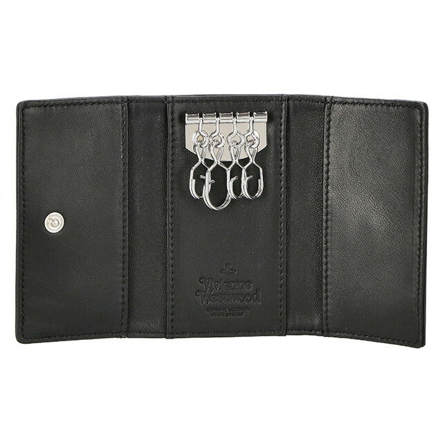 ヴィヴィアン・ウエストウッド キーケース レディース ブランド Vivienne Westwood 51020001 ブラック 51020001NAPPA-BLK-N403