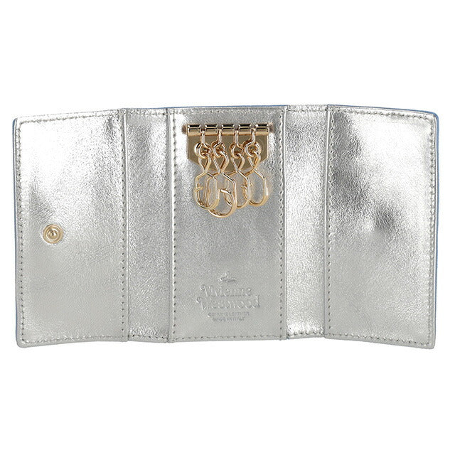 ヴィヴィアン・ウエストウッド キーケース レディース ブランド Vivienne Westwood 51020001 ライトブルー 51020001SAFF-LBL-K403
