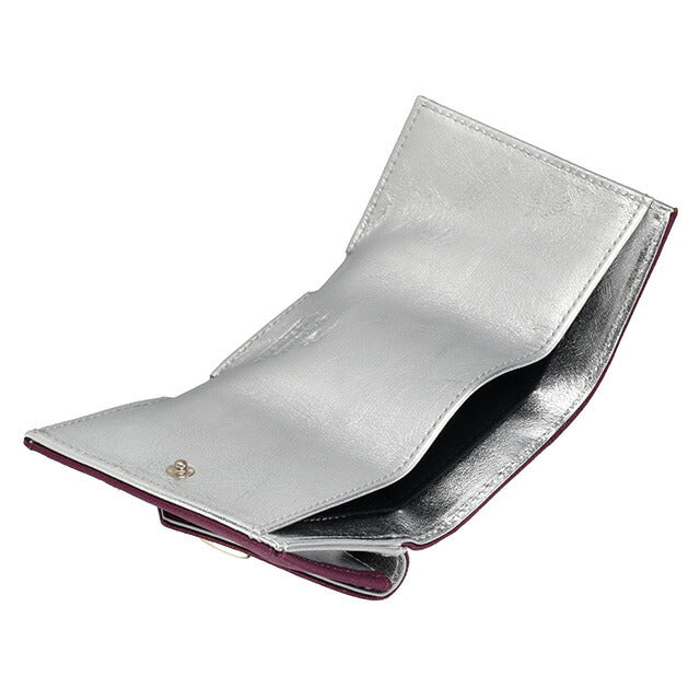 ヴィヴィアン・ウエストウッド 三つ折り財布 レディース ブランド Vivienne Westwood 51150009 パープル 51150009SAFF-PPL-J401