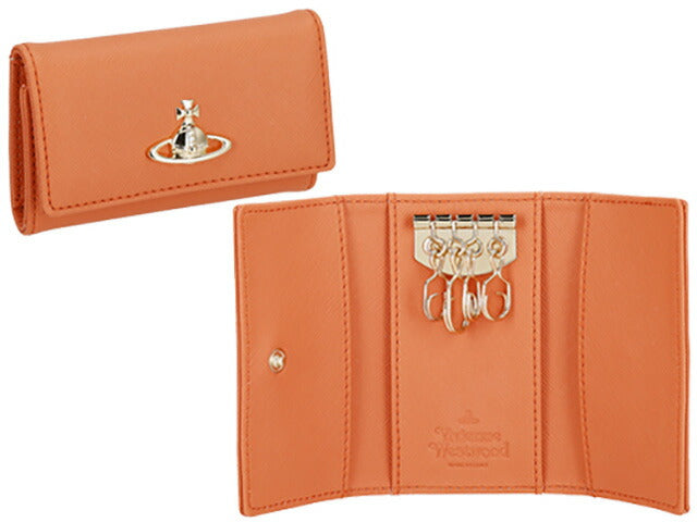 ヴィヴィアン・ウエストウッド キーケース レディース ブランド Vivienne Westwood 51020015U オレンジ 51020015USAFFBI-ORG-F401