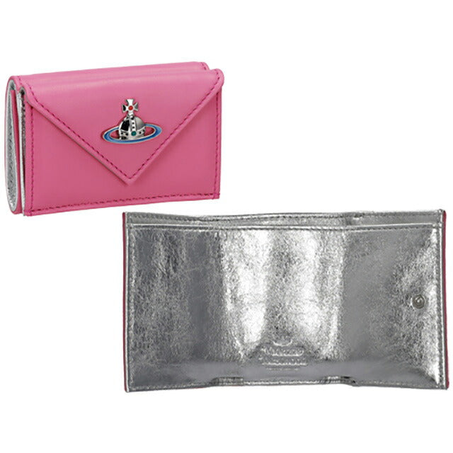 ヴィヴィアン・ウエストウッド 二つ折り財布 レディース ブランド Vivienne Westwood 5107004GU ピンク 5107004GUNAPPA-PNK-G410
