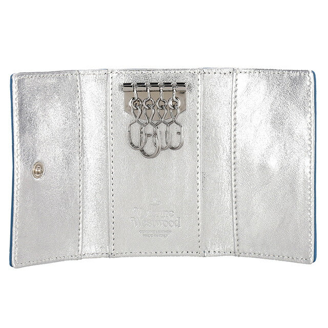 ヴィヴィアン・ウエストウッド キーケース レディース ブランド Vivienne Westwood 5107004HU ブルー 5107004HUNAPPA-BLU-K402