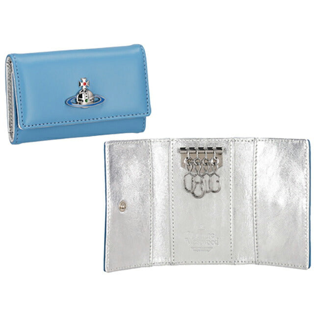 ヴィヴィアン・ウエストウッド キーケース レディース ブランド Vivienne Westwood 5107004HU ブルー 5107004HUNAPPA-BLU-K402