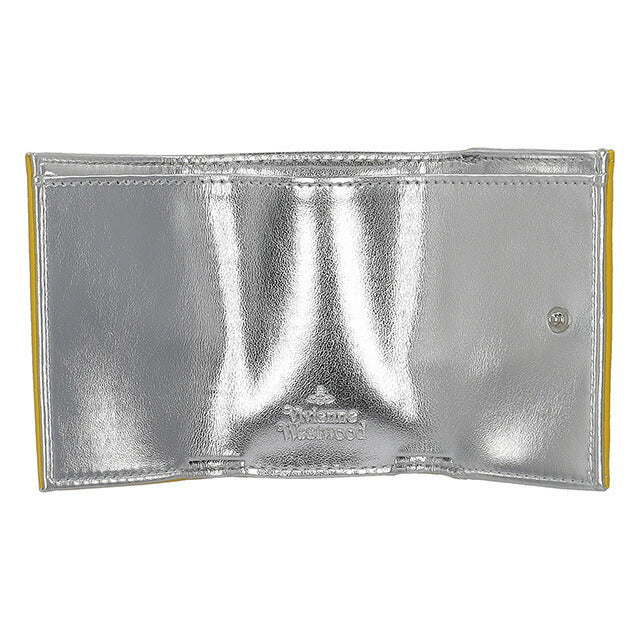 ヴィヴィアン・ウエストウッド 三つ折り財布 レディース ブランド Vivienne Westwood 51150009 イエロー 51150009REVEGRA-YEL-E406