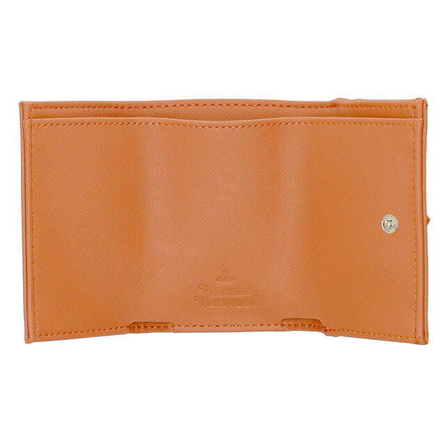 ヴィヴィアン・ウエストウッド 三つ折り財布 レディース ブランド Vivienne Westwood 51010057U オレンジ 51010057USAFFBI-ORG-F401