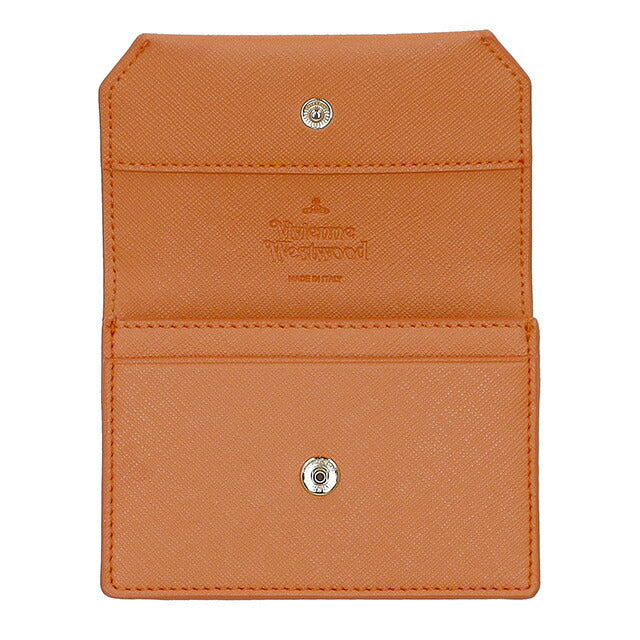 ヴィヴィアン・ウエストウッド 名刺入れ レディース ブランド Vivienne Westwood 5112001JU オレンジ 5112001JUSAFFBI-ORG-F401