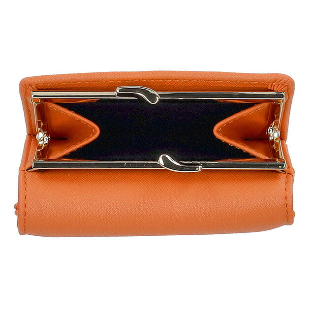 ヴィヴィアン・ウエストウッド 三つ折り財布 レディース ブランド Vivienne Westwood 51150027U オレンジ 51150027USAFFBI-ORG-F401