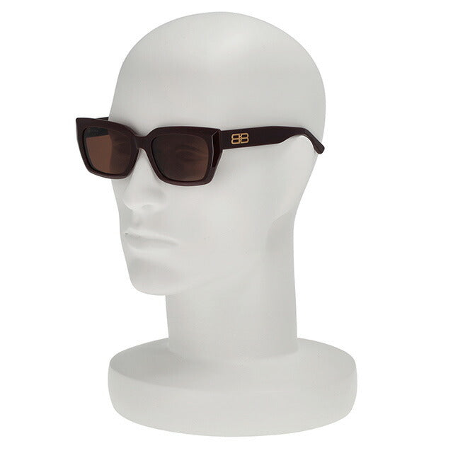 バレンシアガ サングラス メンズ レディース ブランド BALENCIAGA BB0272SA レッドブラウン/ブラウン BB0272SA-004-ASI-SUN-UNI