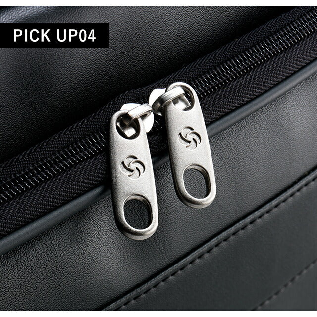 サムソナイト ビジネスバッグ Samsonite LEATHER BUS CASES ビジネスカバン パソコンバッグ PCバッグ リクルートバッグ 本革 48073-1041 Black 記念品 ギフト 48073-1041