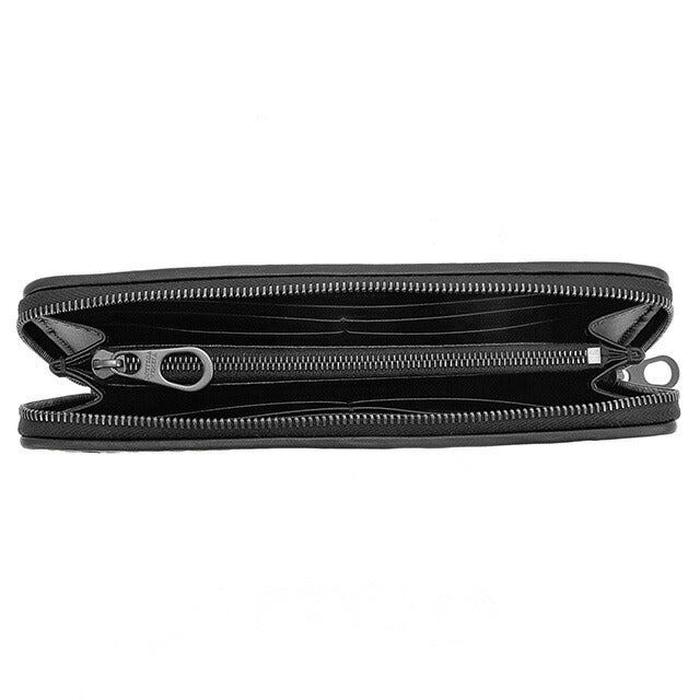 ボッテガ・ヴェネタ 長財布 メンズ レディース ブランド BOTTEGA VENETA イントレチャート レザー 510643 V4651 1000 ブラック 510643-V4651-1000