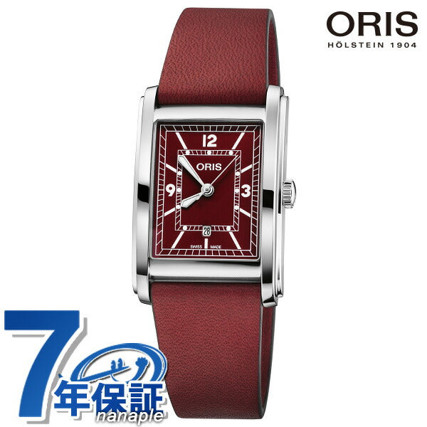 オリス 時計 レクタンギュラー 25.5mm 01 561 7783 4068-07 5 19 18 ORIS 腕時計 自動巻き 新品 561-7783-4068LBD