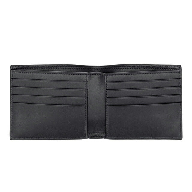ボッテガ・ヴェネタ 二つ折り財布 メンズ ブランド BOTTEGA VENETA 605721-V48M1 ブラック 605721-V48M1-8803