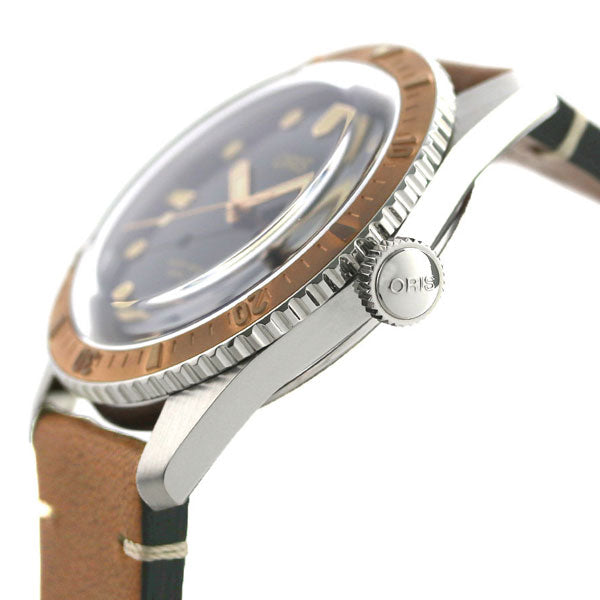 オリス 腕時計 ダイバーズ 65 40mm 01 733 7707 4355-07 5 20 45 ORIS 時計 自動巻き ブロンズ 銅 新品 733-7707-4355LBR