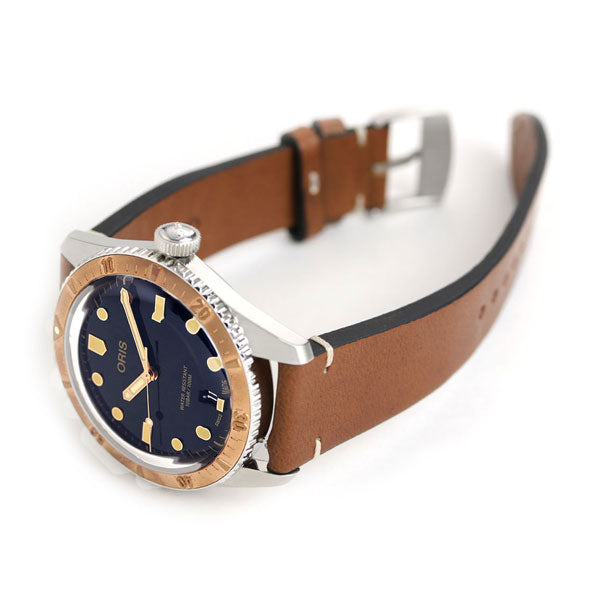 オリス 腕時計 ダイバーズ 65 40mm 01 733 7707 4355-07 5 20 45 ORIS 時計 自動巻き ブロンズ 銅 新品 733-7707-4355LBR