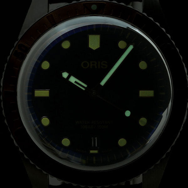 オリス 腕時計 ダイバーズ 65 40mm 01 733 7707 4355-07 5 20 45 ORIS 時計 自動巻き ブロンズ 銅 新品 733-7707-4355LBR
