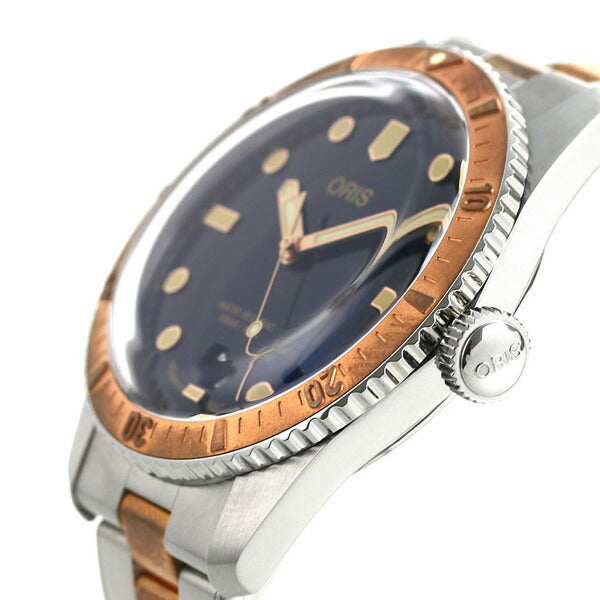 オリス 時計 ダイバーズ 65 40mm 01 733 7707 4355-07 8 20 17 ORIS 腕時計 自動巻き ブロンズ 銅 新品 733-7707-4355M