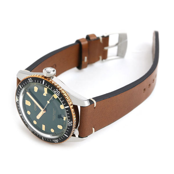 オリス 腕時計 ダイバーズ 65 40mm 01 733 7707 4357-07 5 20 45 ORIS 時計 自動巻き 新品 733-7707-4357LBR