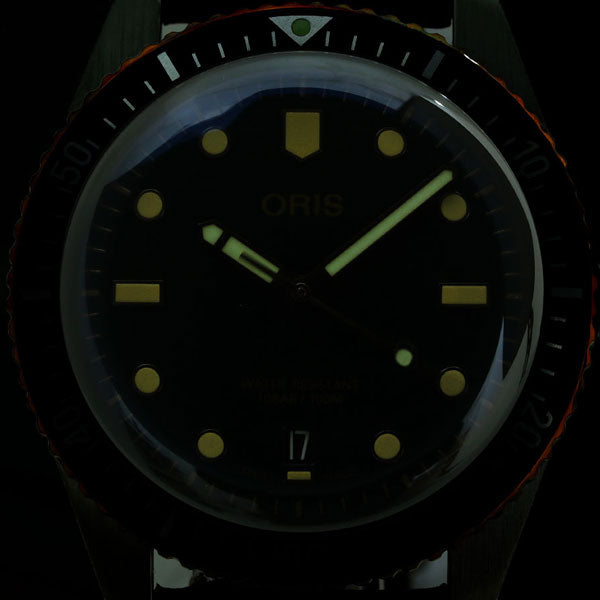 オリス 腕時計 ダイバーズ 65 40mm 01 733 7707 4357-07 5 20 45 ORIS 時計 自動巻き 新品 733-7707-4357LBR